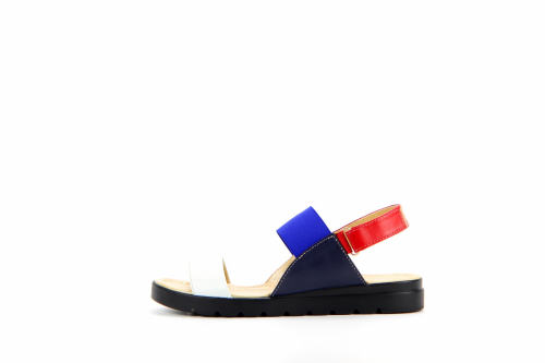 Босоножки ED'ART 2021.115'bl.tricolor