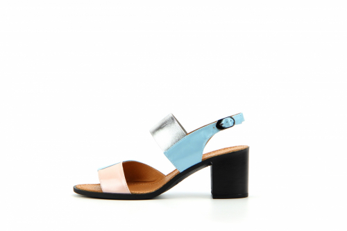 Босоножки ED'ART 6004.624'bl.blue/pink
