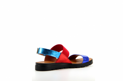 Босоножки ED'ART 2021.115'bl.blue/red