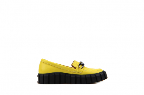 Лоферы туфли ED'ART 145.91505'bl. yellow