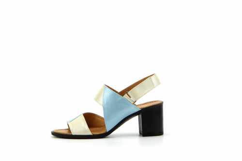 Босоножки ED'ART 6003.624'bl.beige/blue