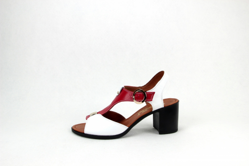 Босоножки ED'ART 6001.624'bl.white/red