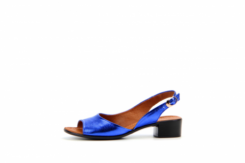 Босоножки ED'ART 3052.312'bl.blue-laminato
