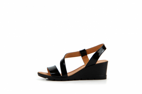 Босоножки ED'ART 5010.553.black-lacq