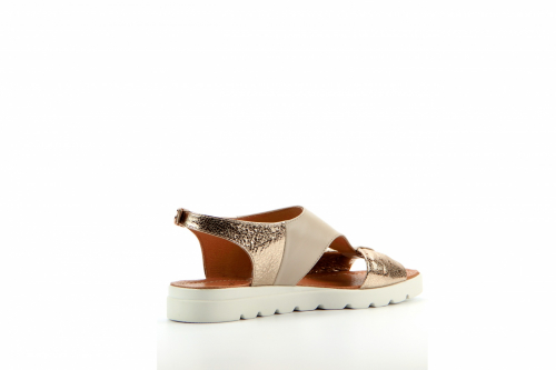 Босоножки ED'ART 1053.115'w.gold/beige.