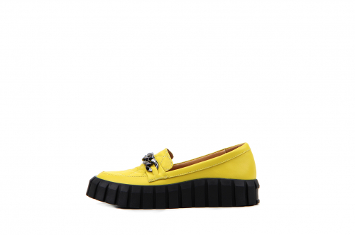 Лоферы туфли ED'ART 145.91505'bl. yellow