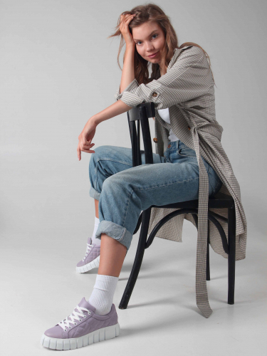 Кеды ED'ART 146.91505'w. lilac