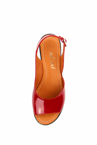 Босоножки ED'ART 3052.312'bl.red-laq