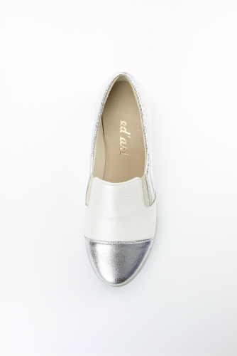 Слипоны ED'ART 151.ela.silver