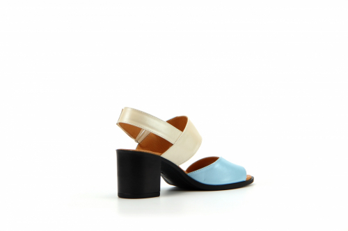 Босоножки ED'ART 6003.624'bl.beige/blue