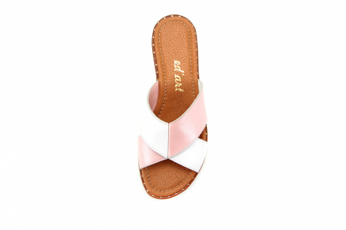 Босоножки ED'ART 1010.110'w.pink-white