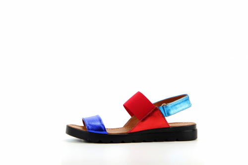 Босоножки ED'ART 2021.115'bl.blue/red