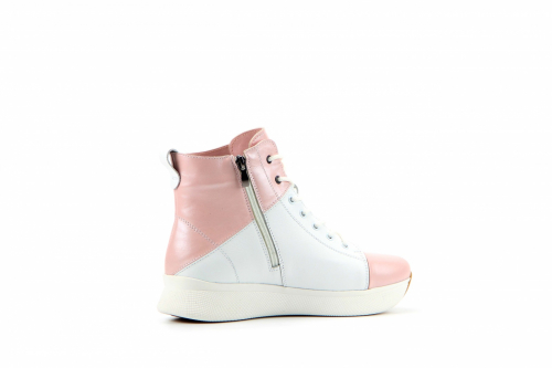 Ботинки ED'ART 312.omega.w.white/pink