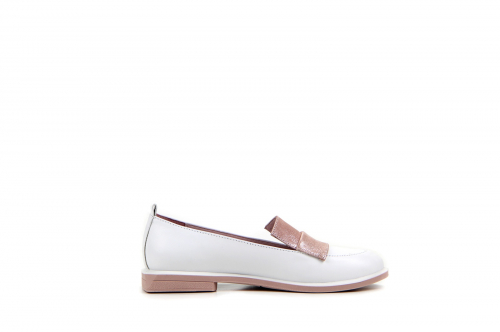 Лоферы туфли ED'ART 118.Viсtoria'be. white