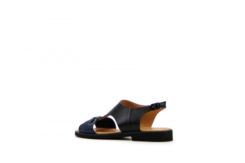 Босоножки ED'ART 1053.110'bl.blue/black