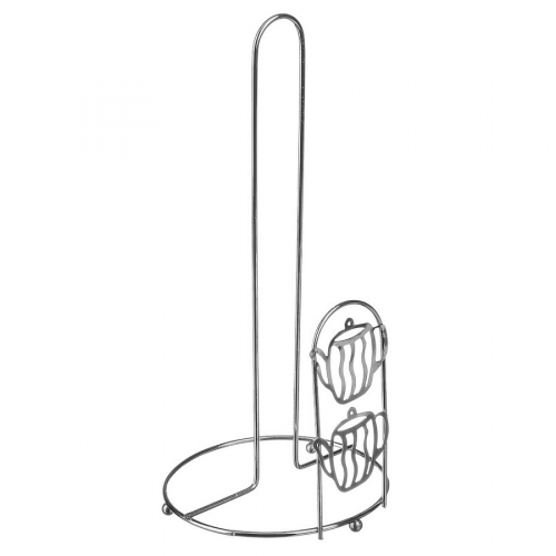 Подставка для бумажных полотенец, металл, 13х27,5см, #276