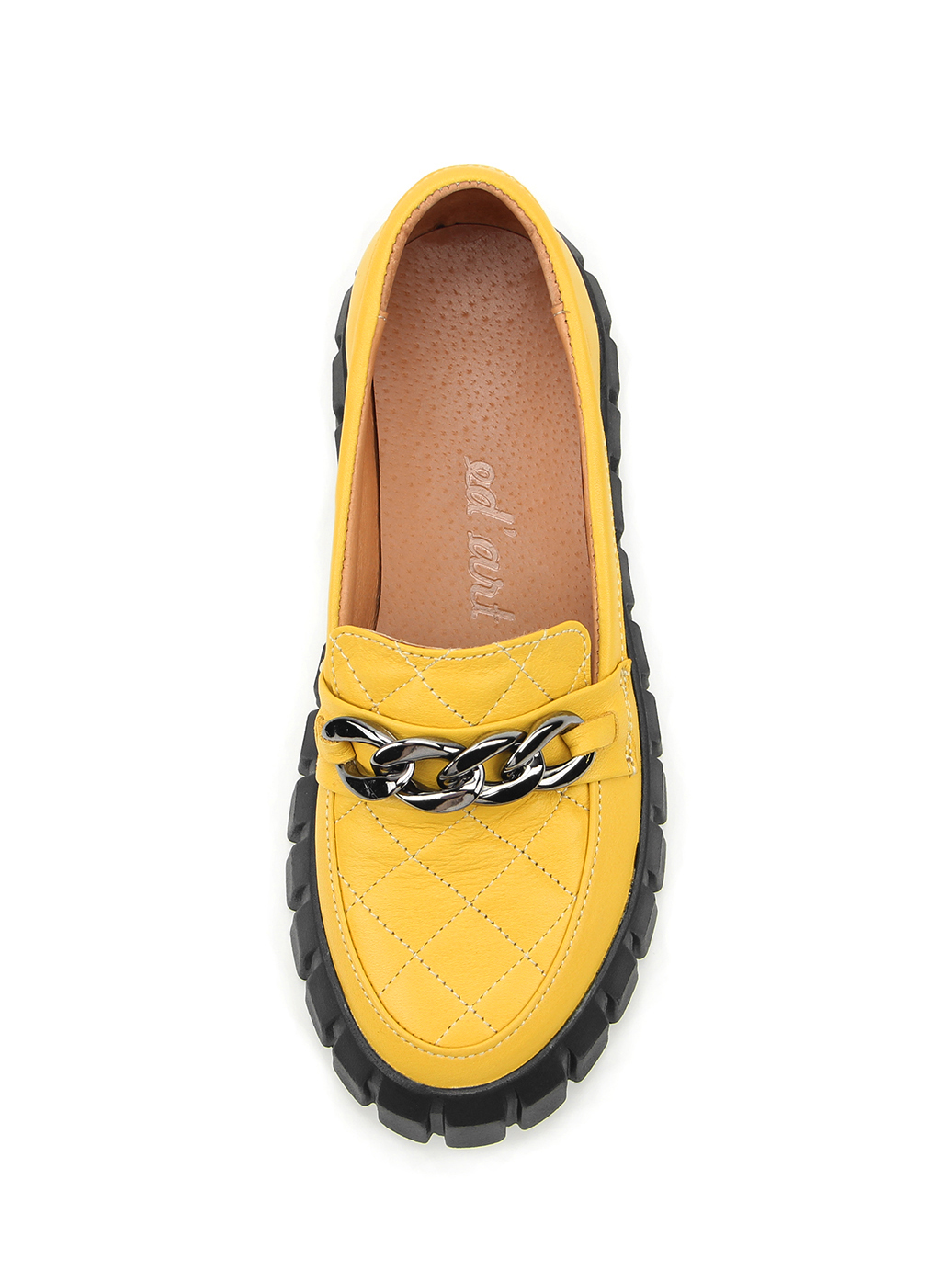 Лоферы туфли ED'ART 145.91505'bl. yellow R