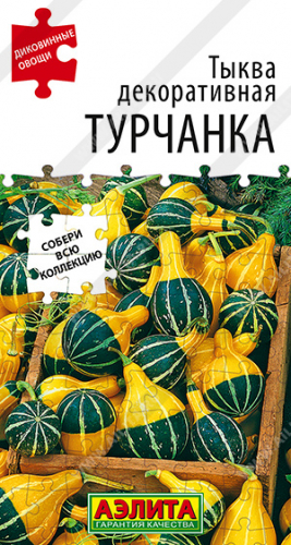 Тыква декоративная Турчанка