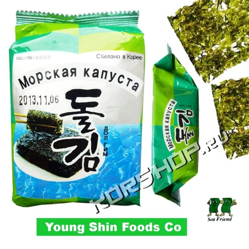 Морская капуста (ким) жареная 6,5 г Акция