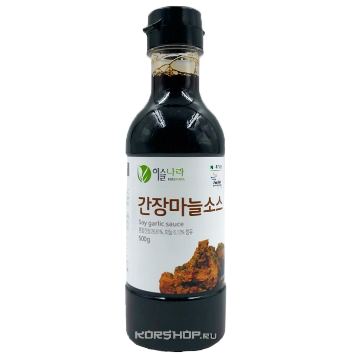 Соево-чесночный соус Foovis Eselnara, Корея, 500 г Акция