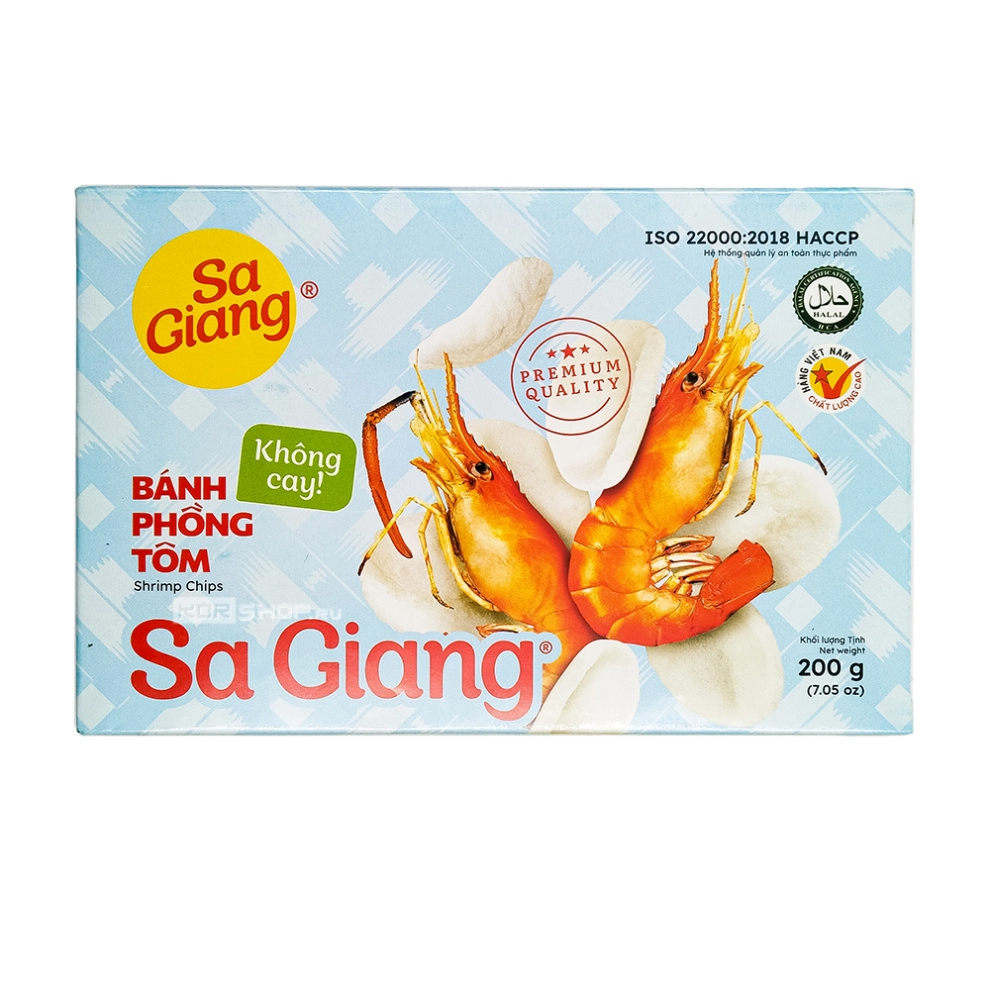 Чипсы рисовые креветочные 200 г