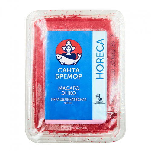 Масаго - икра мойвы (капеллана) красная, 500 г Акция