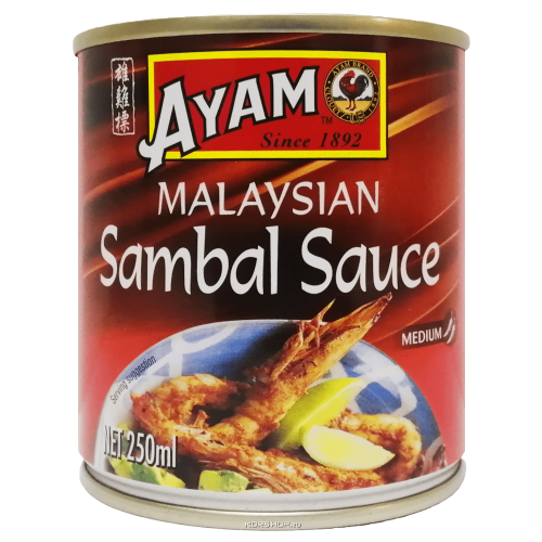 Пикантный соус Самбал Ayam, Малайзия, 185 г Акция