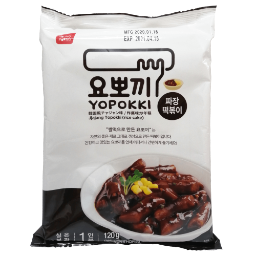 Токпокки в соусе Чачжан Yopokki (1 порция) пауч, Корея, 120 г Акция