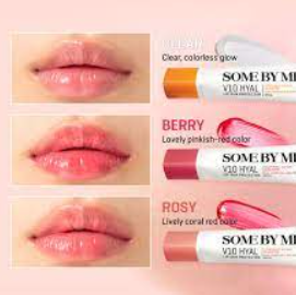 Солнцезащитный бальзам для губ с комплексом витаминов SOME BY MI V10 HYAL LIP SUN PROTECTOR_BERRY 7 мл