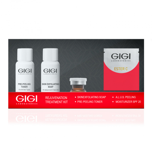 GIGI Набор антивозрастной уходовый Age Delay Mini Kit, 4 средства