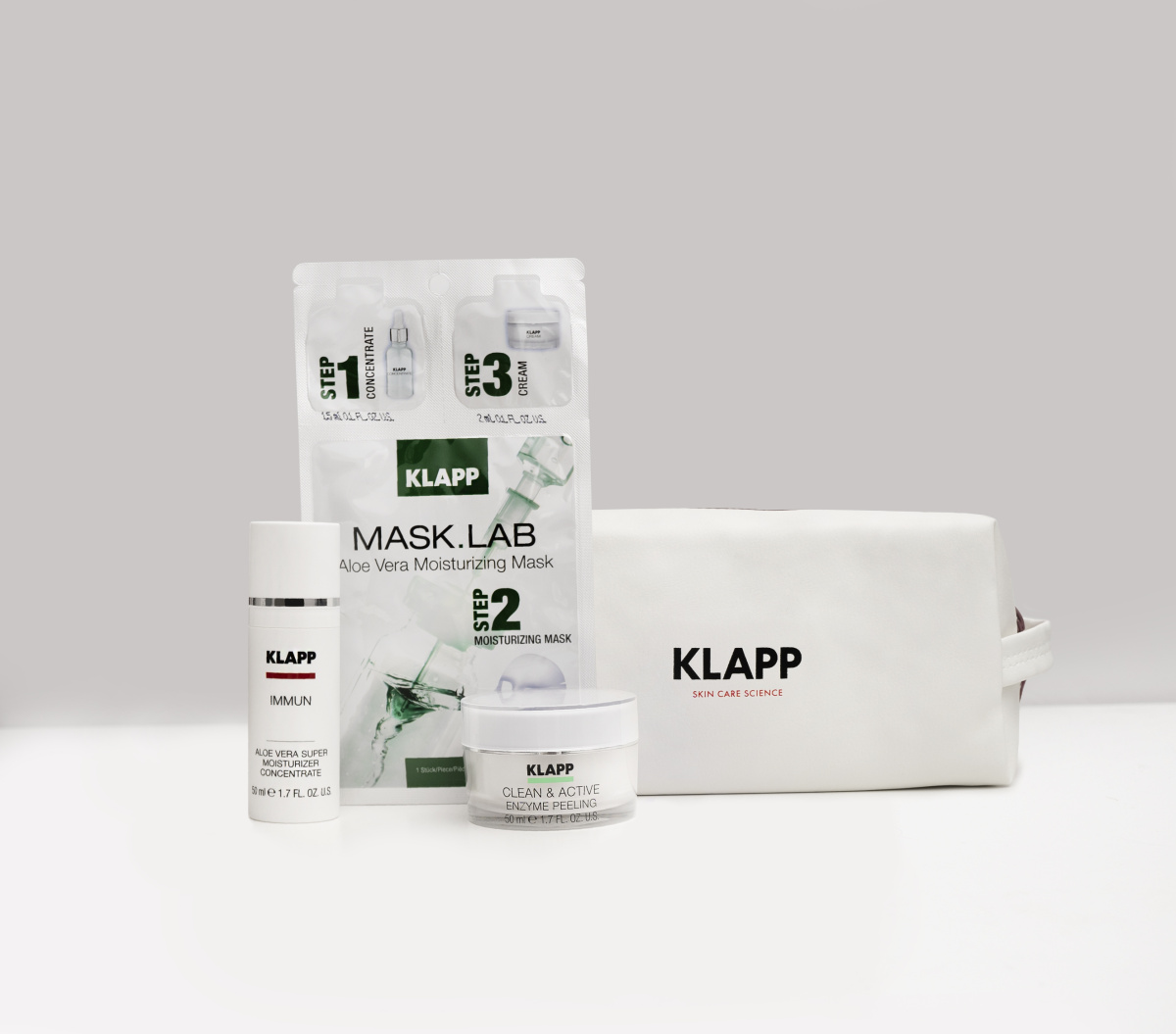 KLAPP KL2403 Набор MASK.LAB ALOE VERA & ENZYME SCRAB