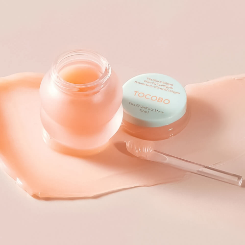 TOCOBO/ Восстанавливающая глазированная маска для губ Tocobo Vita Glazed Lip Mask 20 мл.