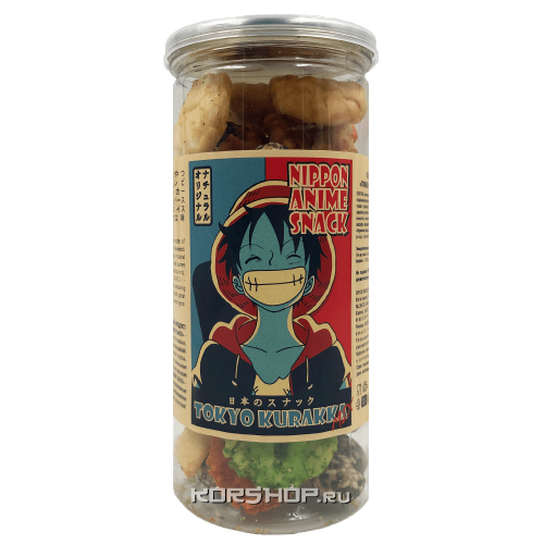 Японские снэки Токио Куракка Хот Микс Nippon Snack, 100 г