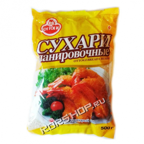 Сухари панировочные Панкару Оттоги/Ottogi, Корея, 500 г Акция