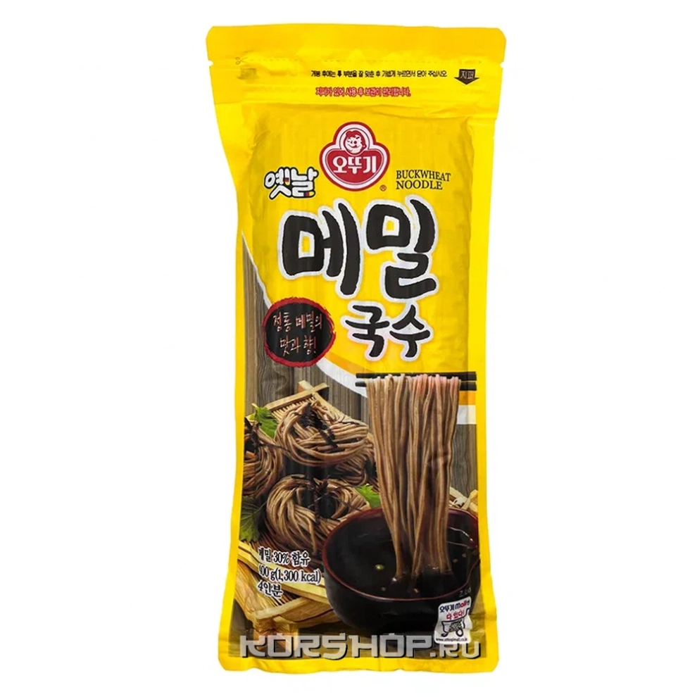 Гречневая лапша Ottogi, Корея, 400 г. Срок до 07.11.2025.Распродажа