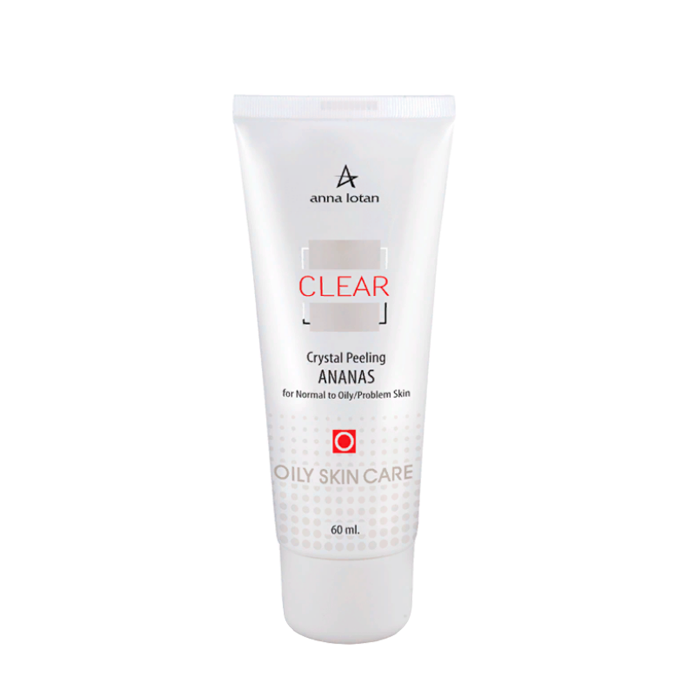 Пилинг кристаллический Ананасовый / Crystal Peeling Ananas CLEAR 60 мл ANNA LOTAN