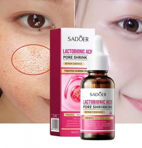 Сыворотка для сужения пор с лактобионовой кислотой SADOER Lactobionic Acid Pore Shrinking 30ml