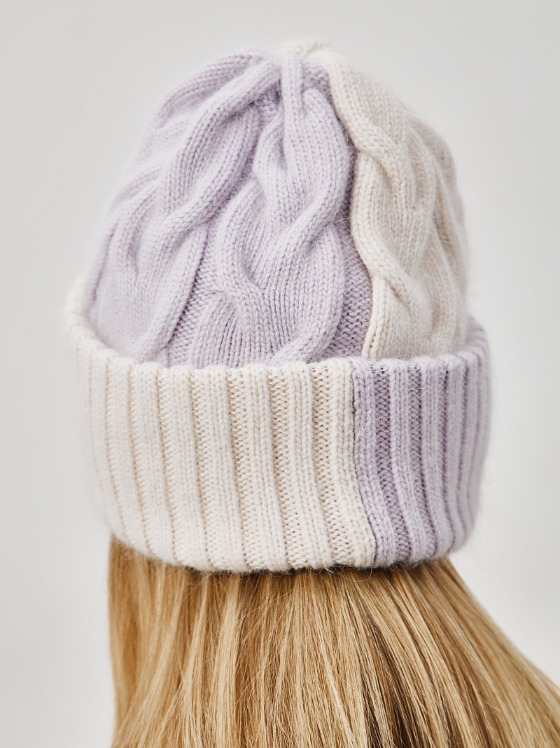 Шапка на флисе ангора 40% ESW 24164