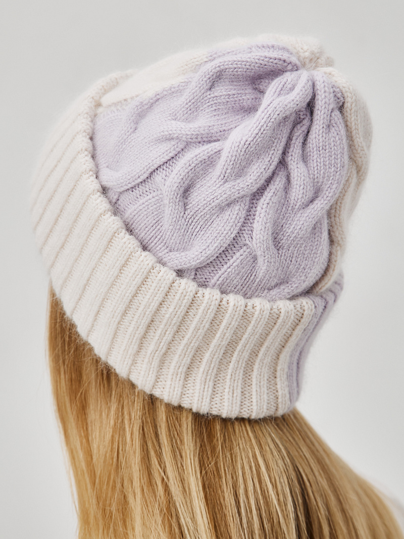 Шапка на флисе ангора 40% ESW 24164