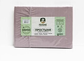 Простыня 90*200*30 поплин на резинке Реноме (арт.02/122)(Конструктор КПБ)