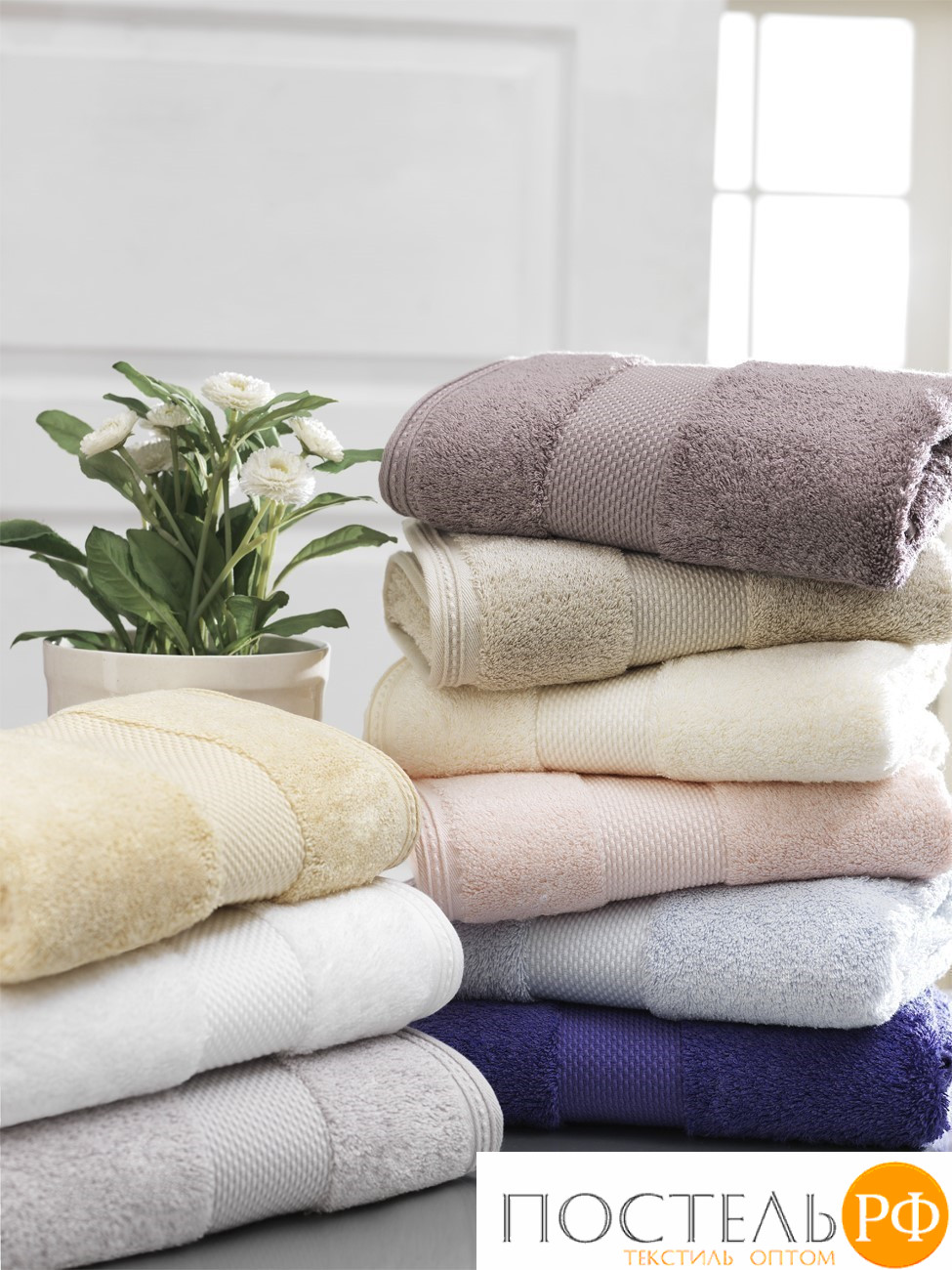 1010G10057126 Салфетка Soft cotton DELUXE серый 3 предмета