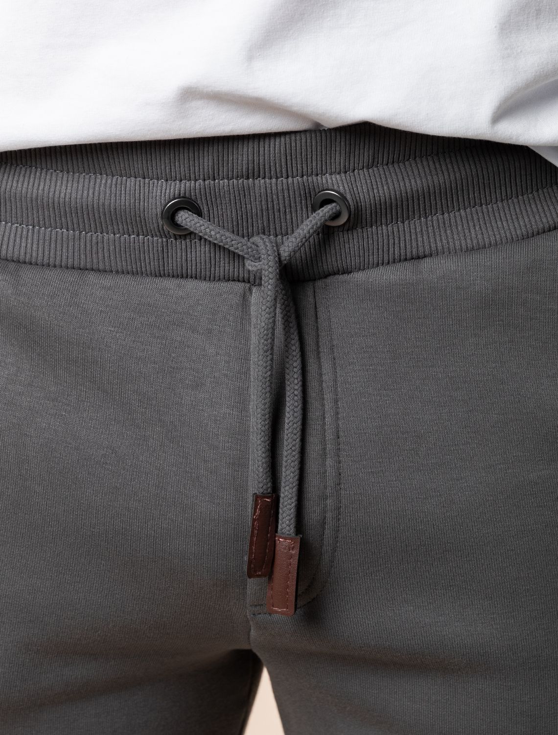 Теплые брюки из футера-трехнитки с начесом