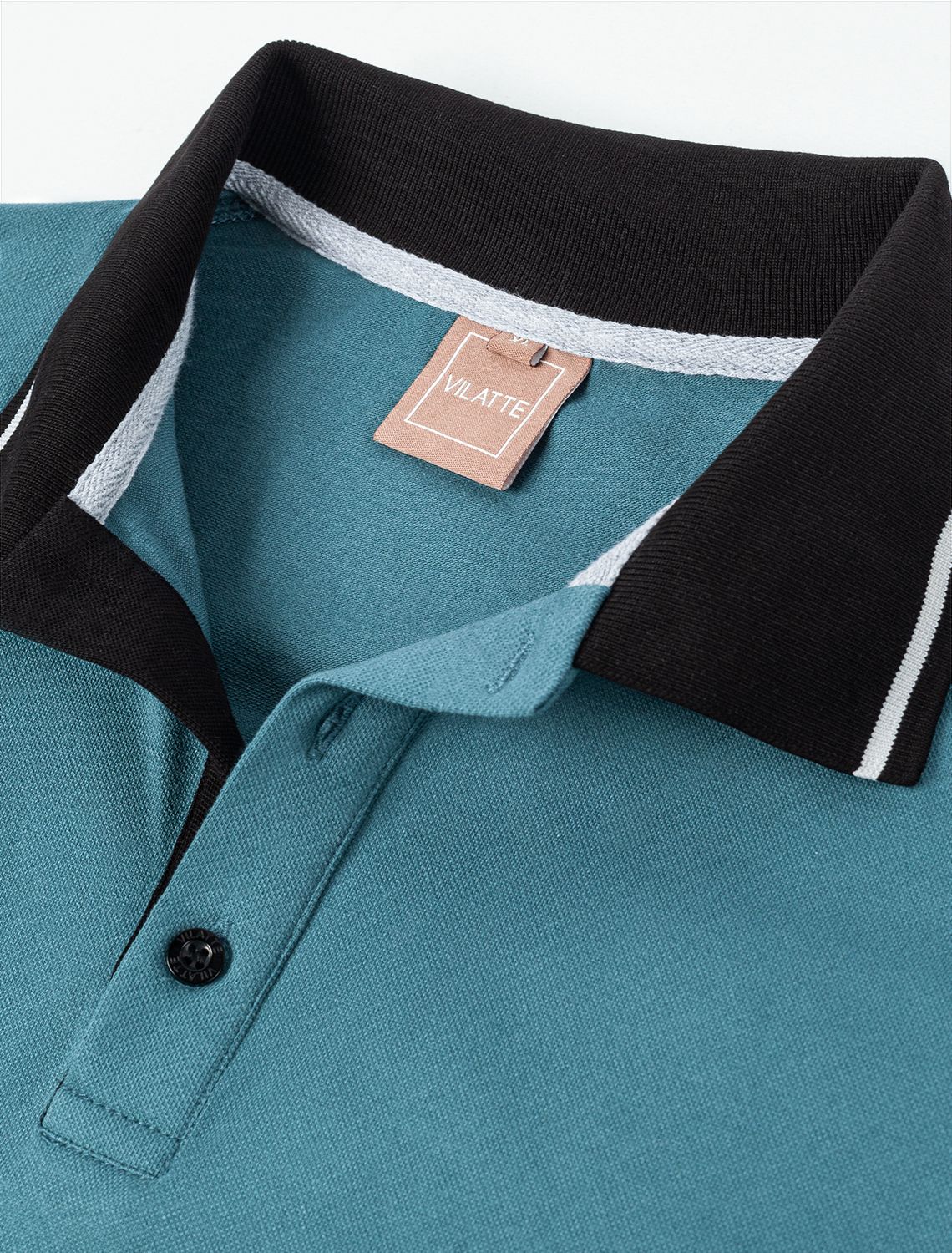 Футболка-поло из трикотажа