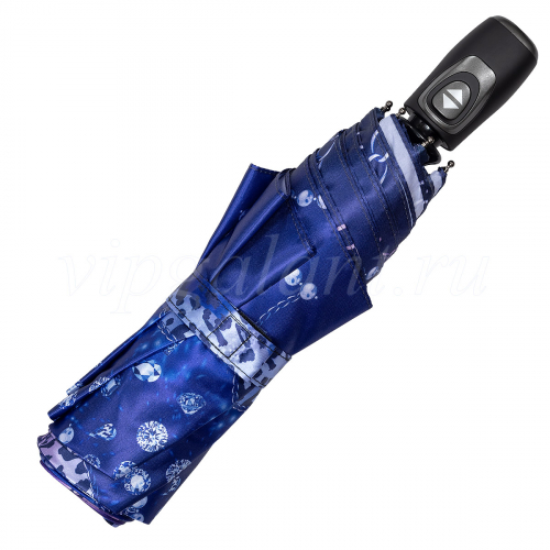 Зонт складной женский Caplier 3890 сатиновый