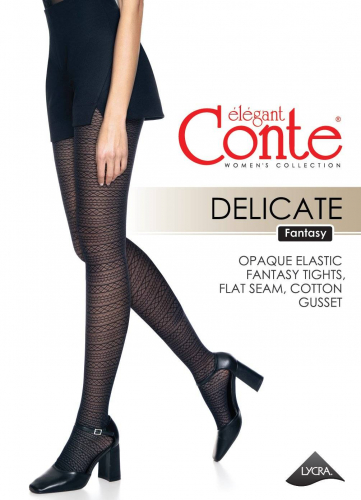 Колготки женские CONTE DELICATE Колготки с ажурным рисунком