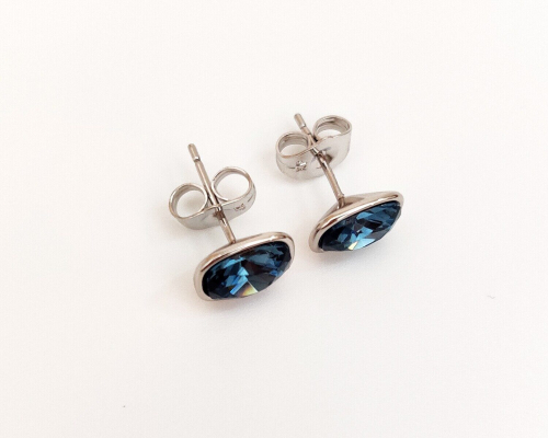 Серьги с кристаллами Swarovski
