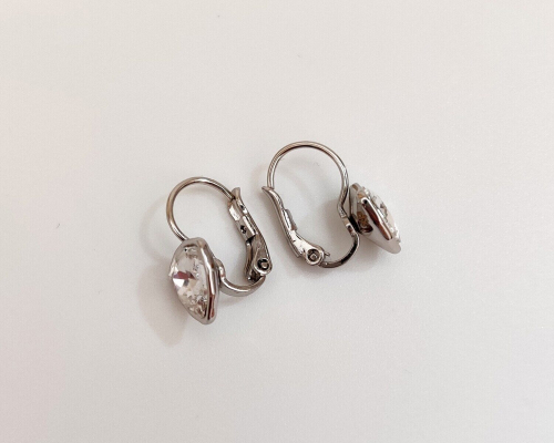 Серьги с кристаллами Swarovski