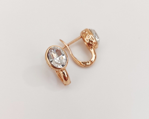 Серьги с кристаллами Swarovski