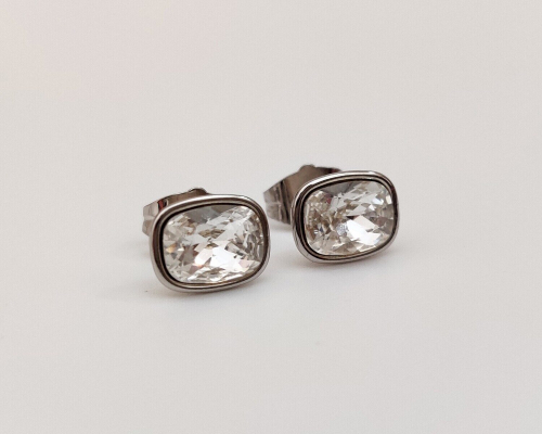 Серьги с кристаллами Swarovski