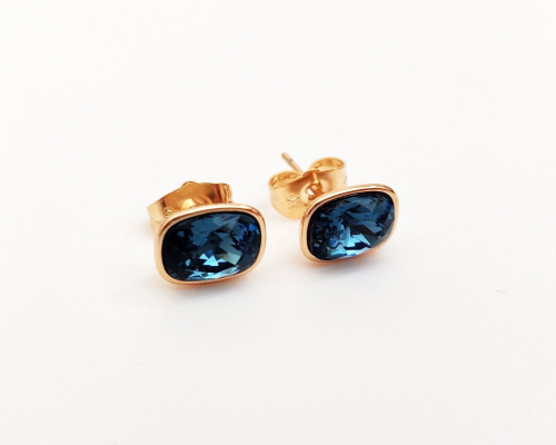Серьги с кристаллами Swarovski